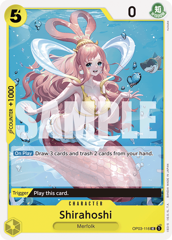 Shirahoshi, Premium Booster -The Best- · OP03-116