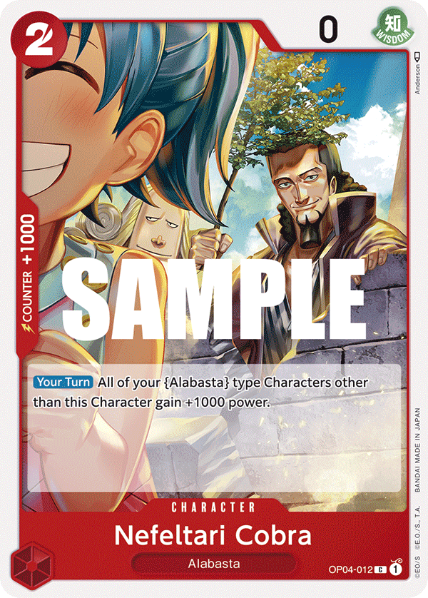Nefeltari Cobra, Kingdoms of Intrigue · OP04-012