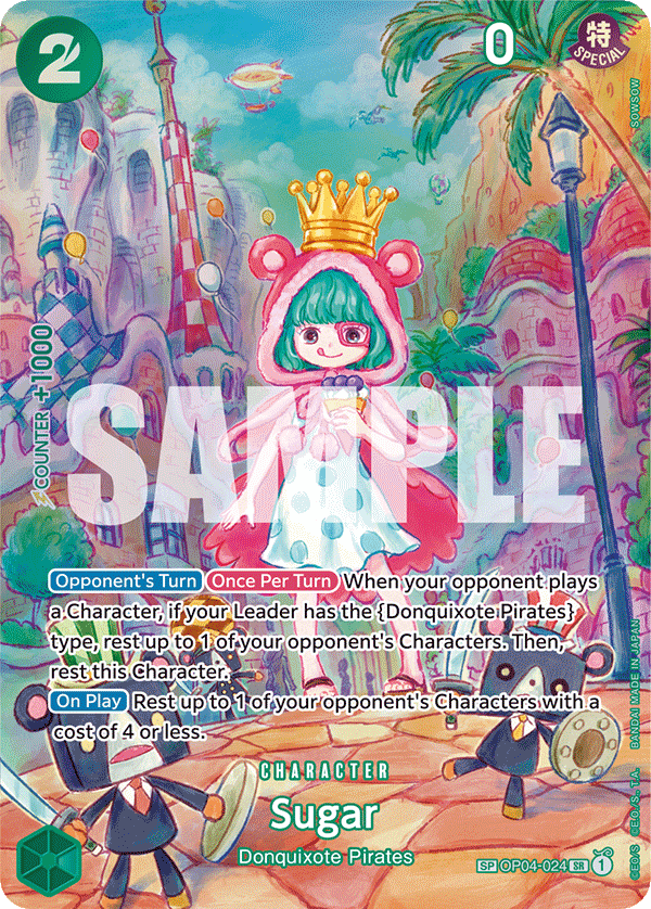 Sugar, Wings of the Captain · OP04-024