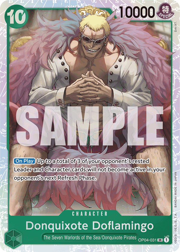 Donquixote Doflamingo, Premium Booster -The Best- · OP04-031