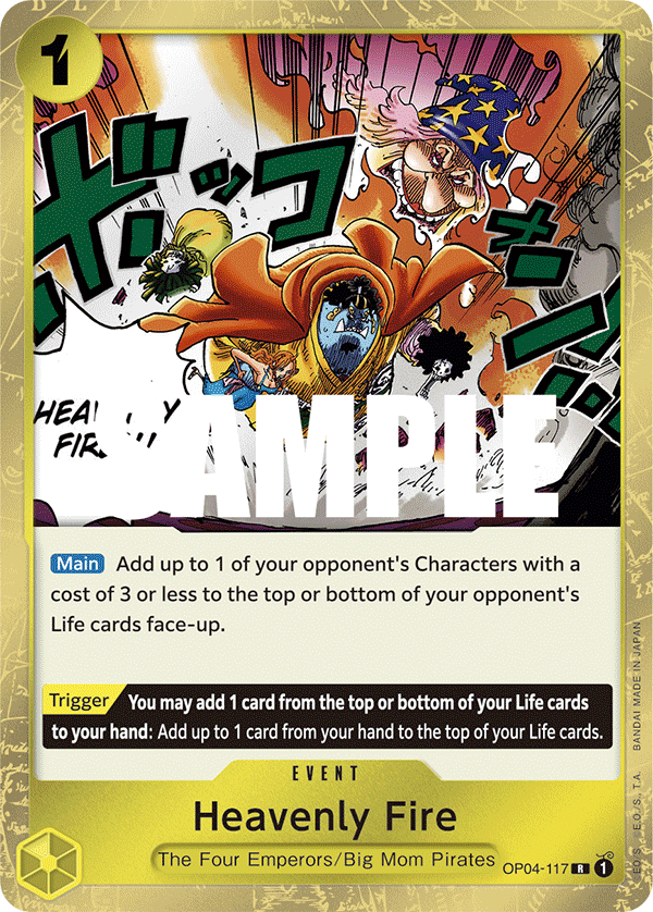 Heavenly Fire, Kingdoms of Intrigue · OP04-117