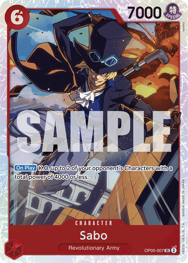 Sabo, Premium Booster -The Best- · OP05-007