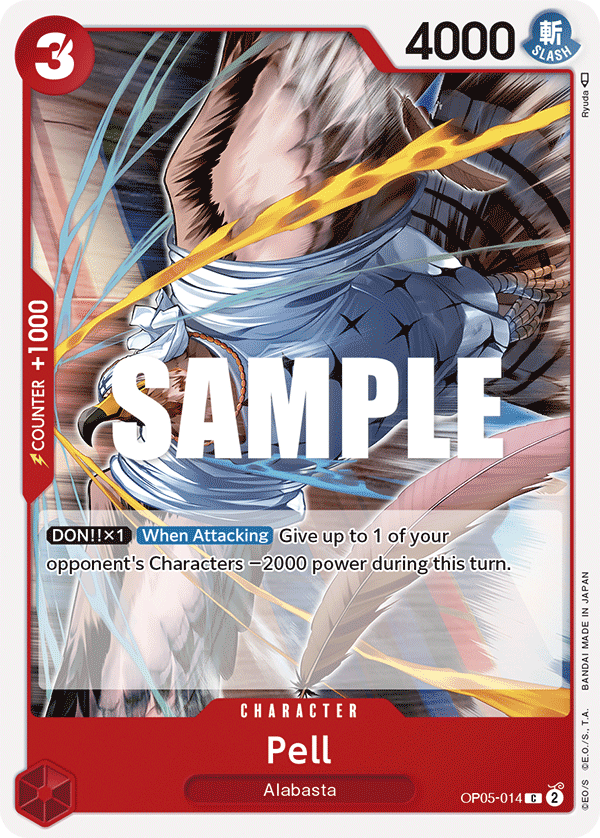 Pell, One Piece Promotion Cards · OP05-014