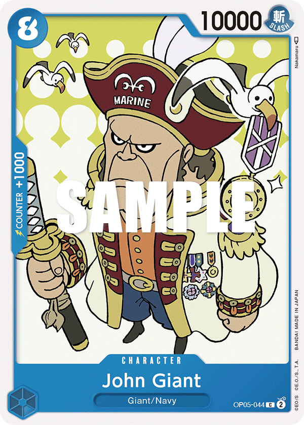 John Giant, Awakening of the New Era: 1st Anniversary Tournament Cards · OP05-044