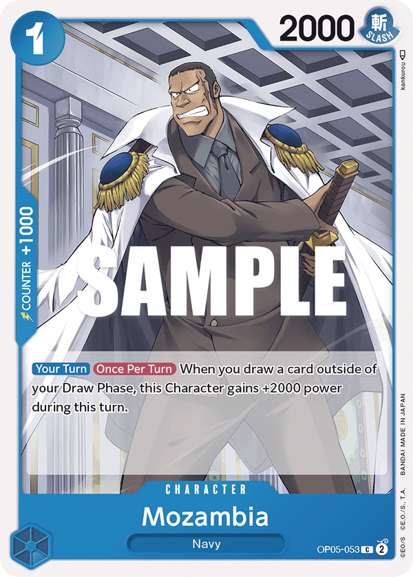 Mozambia, Awakening of the New Era: 1st Anniversary Tournament Cards · OP05-053