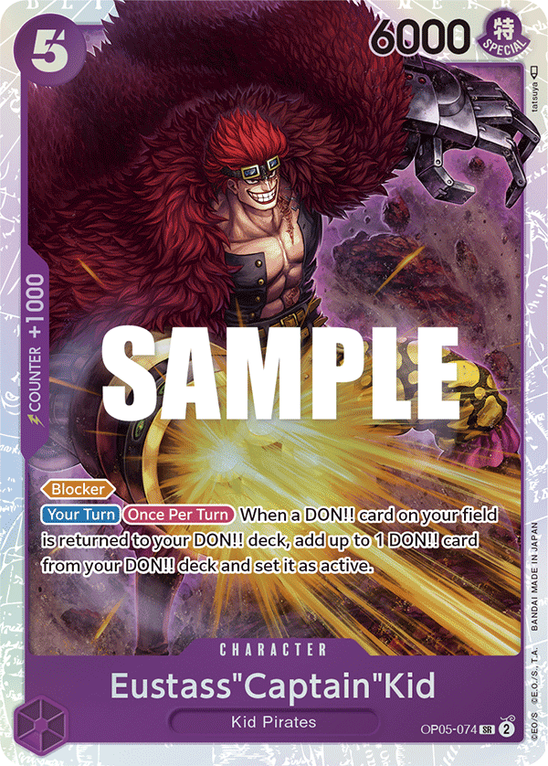 Eustass"Captain"Kid, Awakening of the New Era · OP05-074