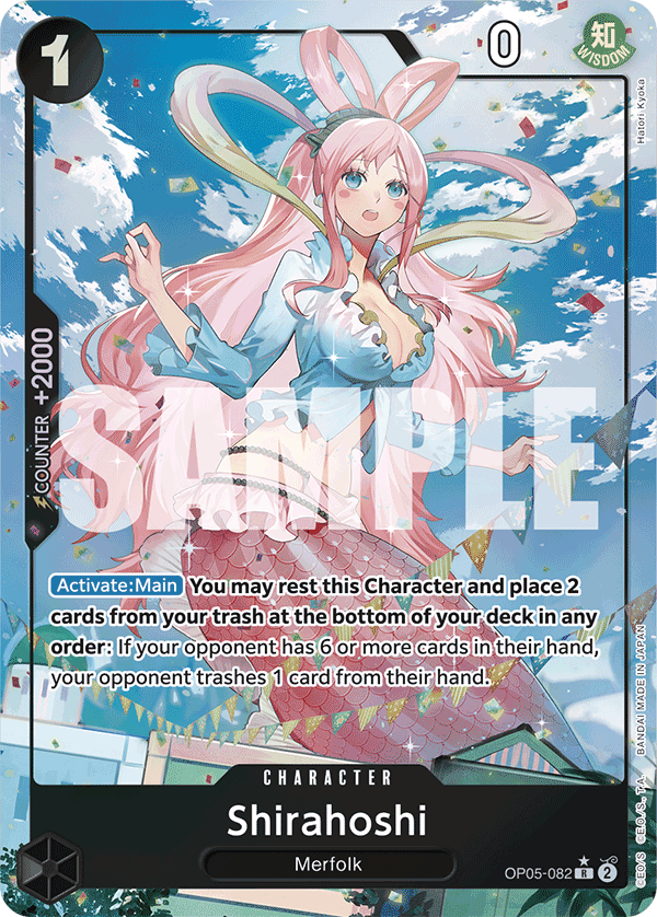 Shirahoshi, Premium Booster -The Best- · OP05-082