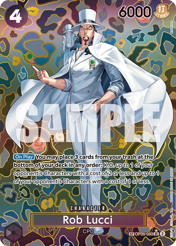 Rob Lucci, Emperors in the New World · OP05-093