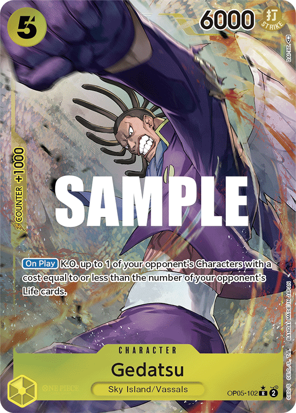 Gedatsu, Awakening of the New Era · OP05-102