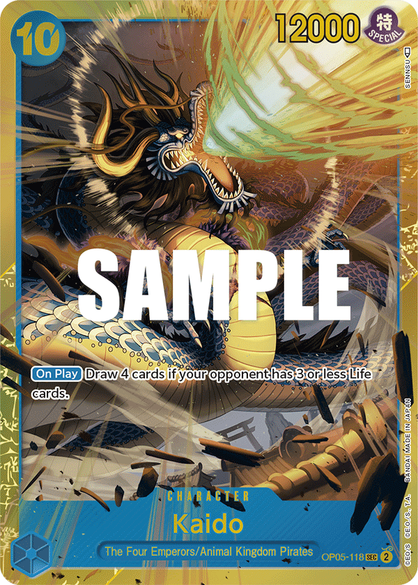 Kaido, Awakening of the New Era · OP05-118