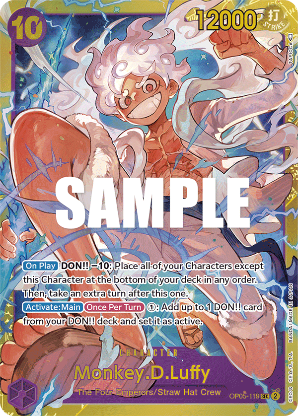 Monkey.D.Luffy, Awakening of the New Era · OP05-119