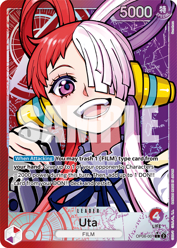 Uta, Wings of the Captain · OP06-001