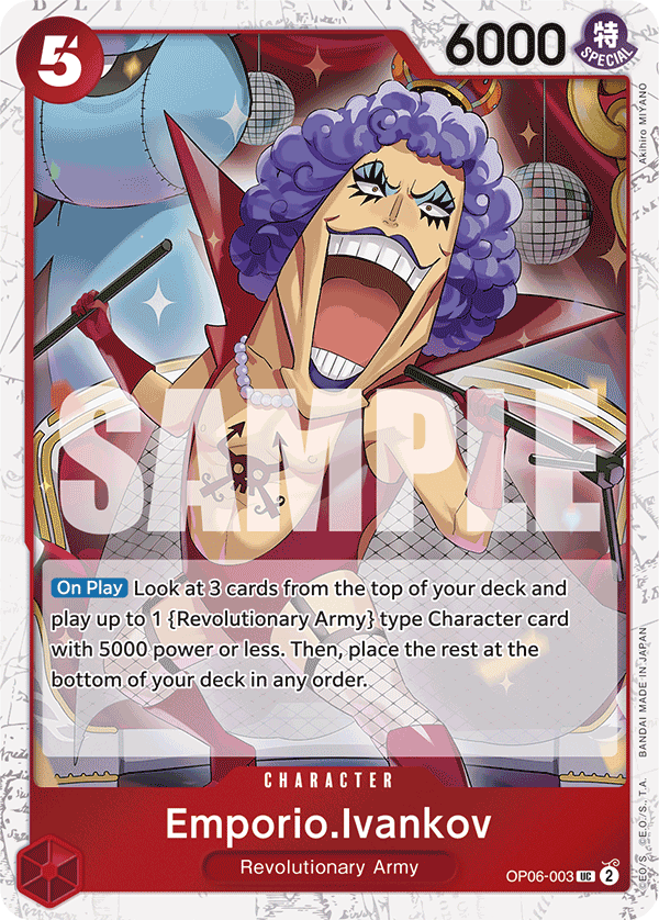 Emporio.Ivankov, Premium Booster -The Best- · OP06-003