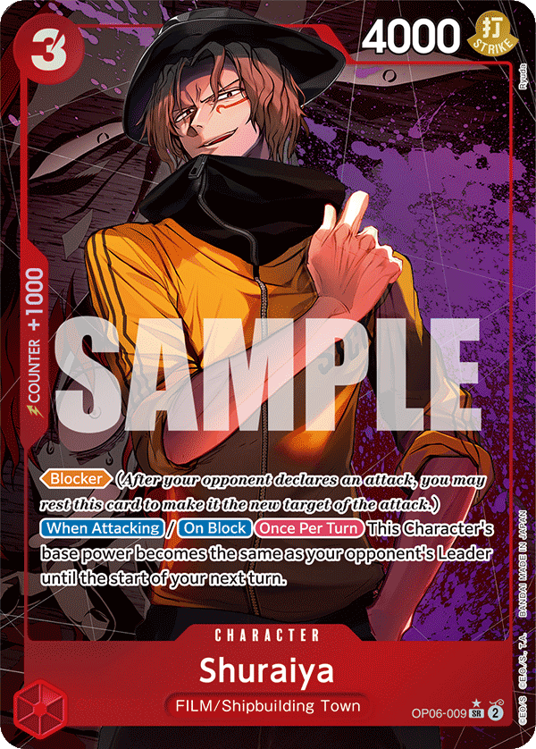 Shuraiya, Wings of the Captain · OP06-009
