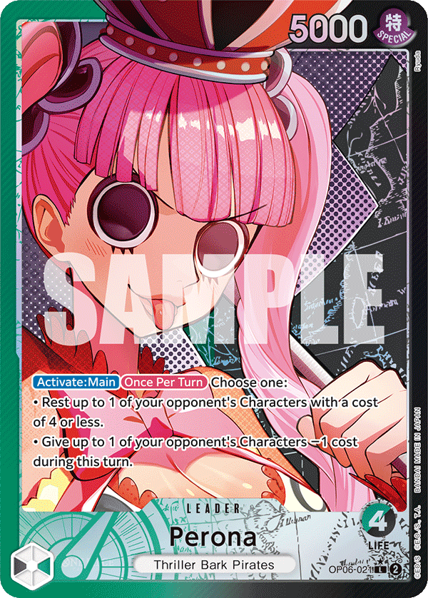 Perona, Wings of the Captain · OP06-021