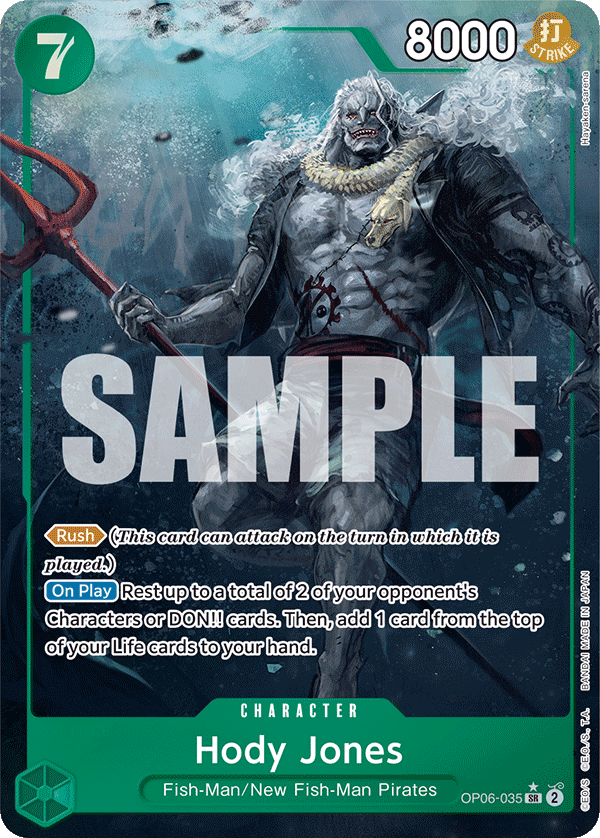 Hody Jones, Wings of the Captain · OP06-035