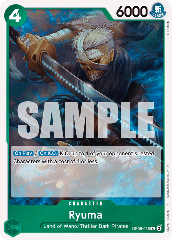 Ryuma, Learn Together Deck Set · OP06-036