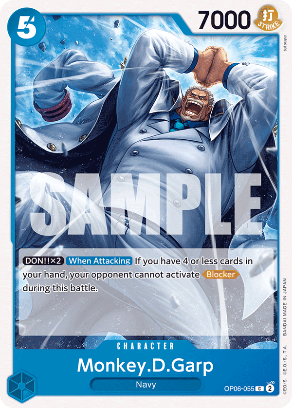 Monkey.D.Garp, Wings of the Captain · OP06-055
