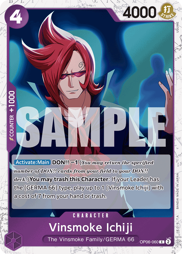 Vinsmoke Ichiji, Premium Booster -The Best- · OP06-060