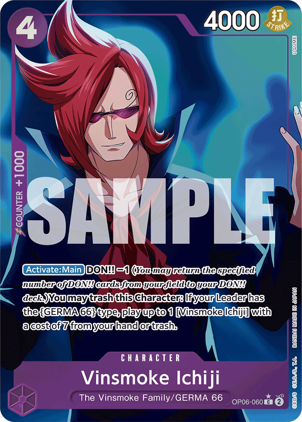 Vinsmoke Ichiji, Premium Booster -The Best- · OP06-060