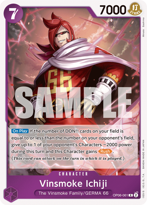 Vinsmoke Ichiji, Wings of the Captain · OP06-061