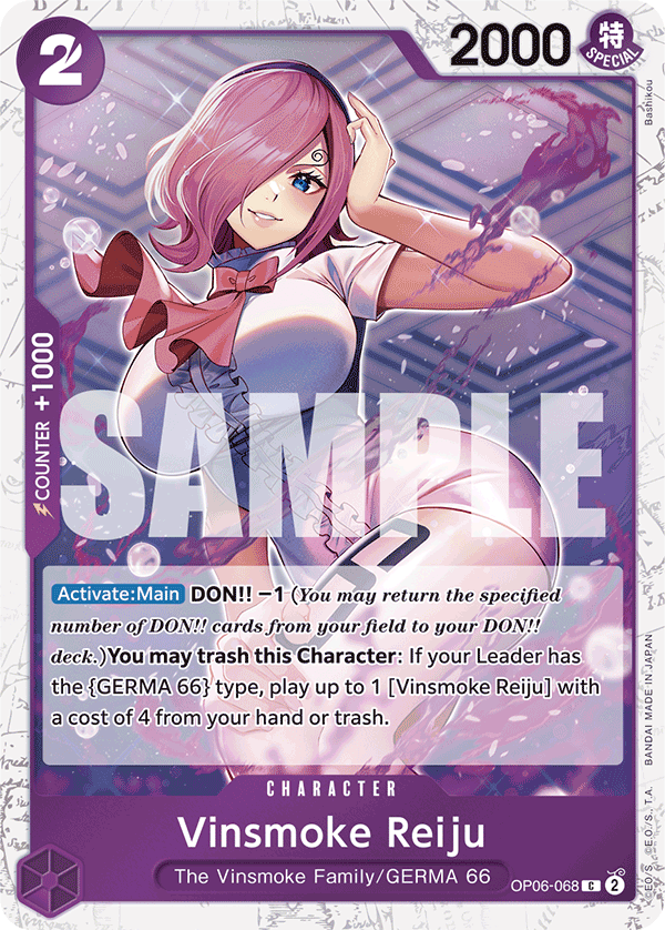 Vinsmoke Reiju, Premium Booster -The Best- · OP06-068