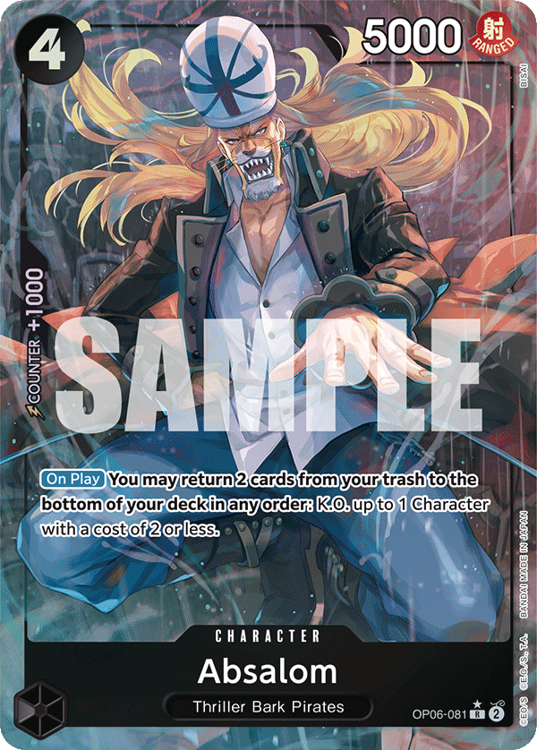 Absalom, Wings of the Captain · OP06-081