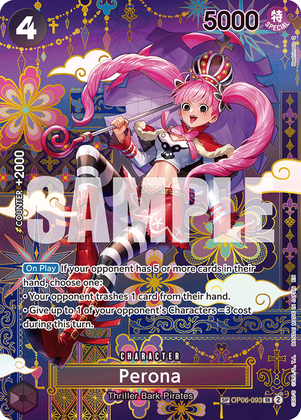 Perona, The Azure Sea's Seven · OP06-093