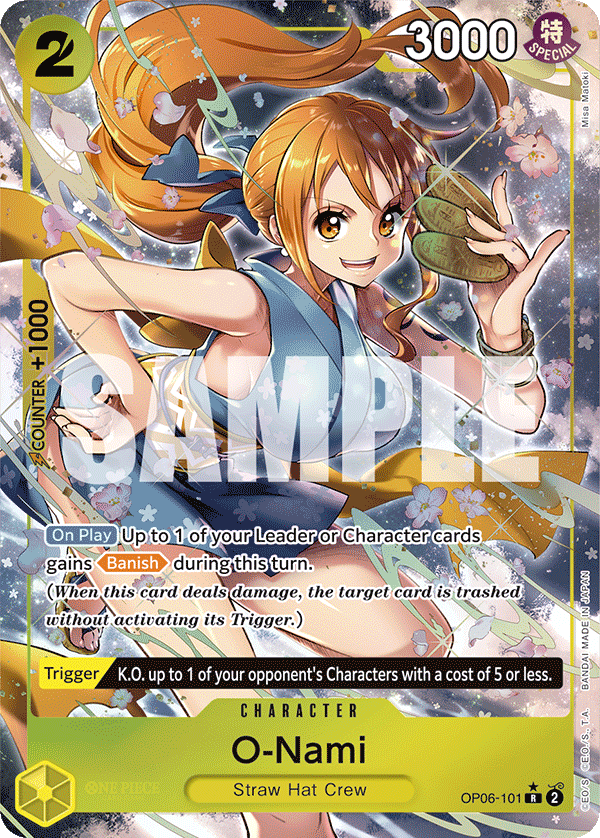 O-Nami, Wings of the Captain · OP06-101