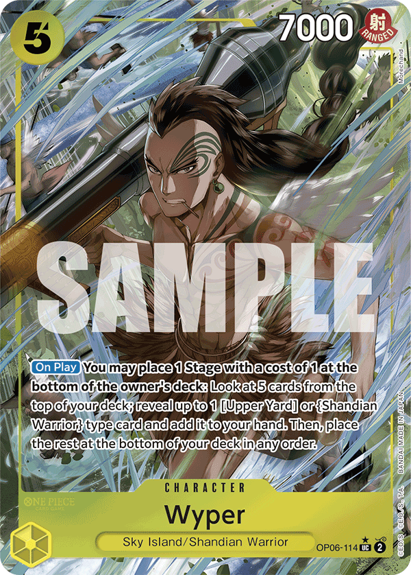 Wyper, Premium Booster -The Best- · OP06-114