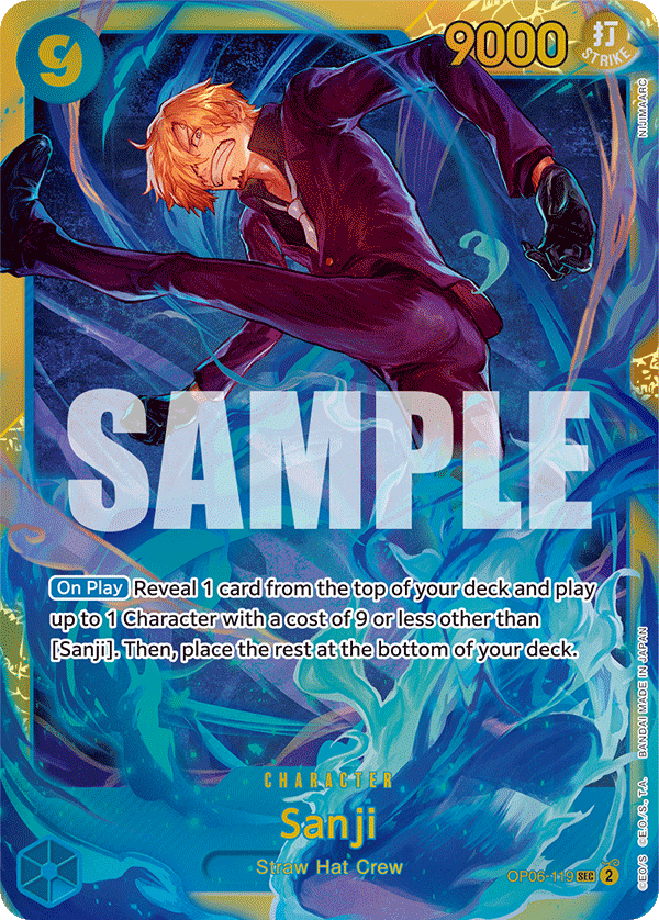 Sanji, Wings of the Captain · OP06-119
