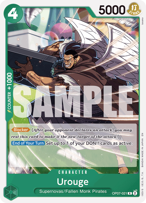 Urouge, ST-24: Starter Deck 24 GREEN Jewelry Bonney · OP07-021