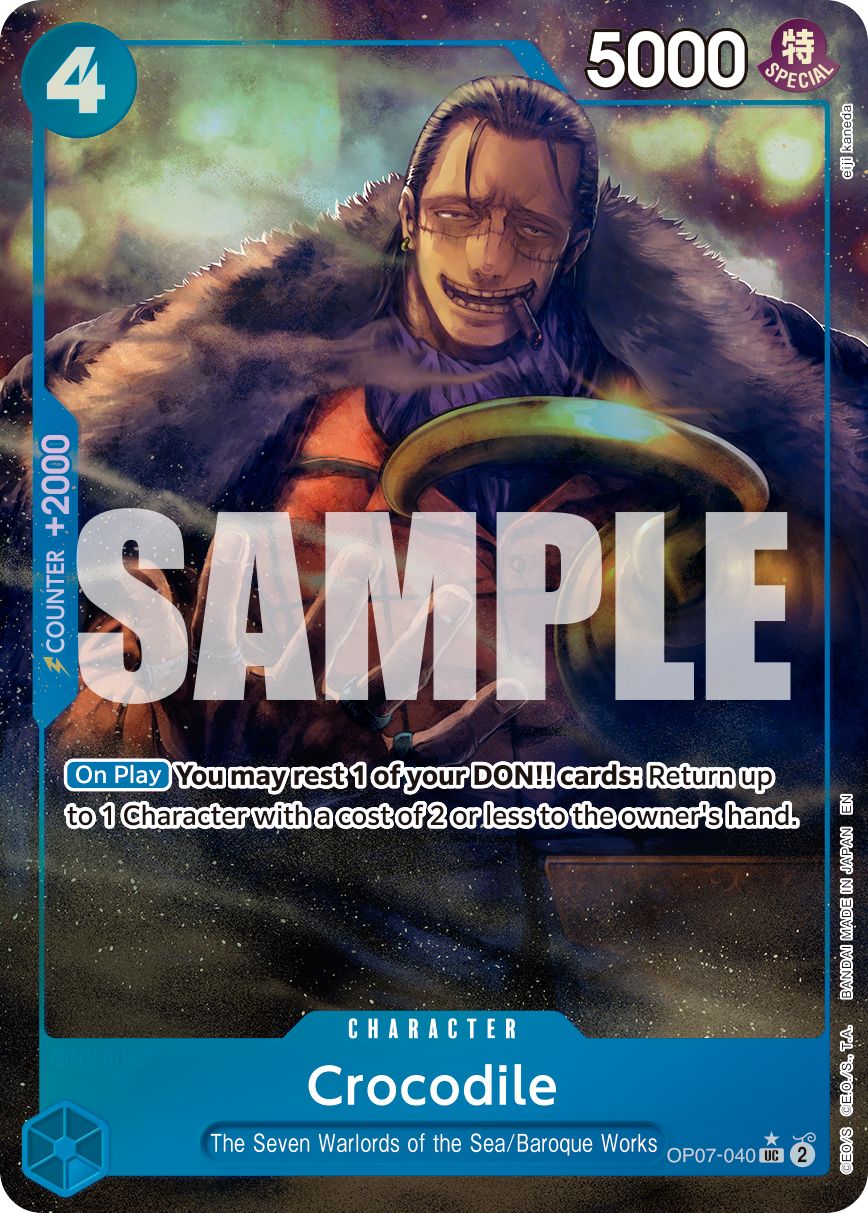 Crocodile, Premium Booster -The Best- Vol. 2 · OP07-040