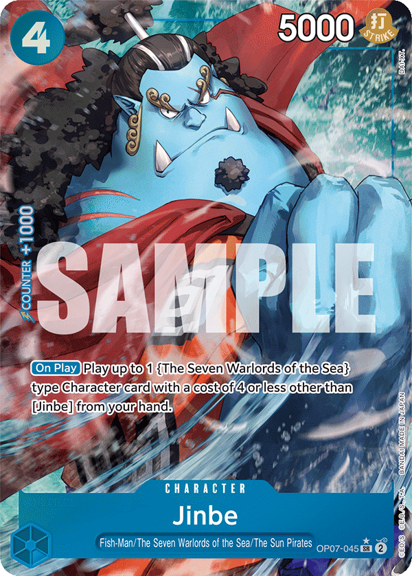 Jinbe, 500 Years in the Future · OP07-045