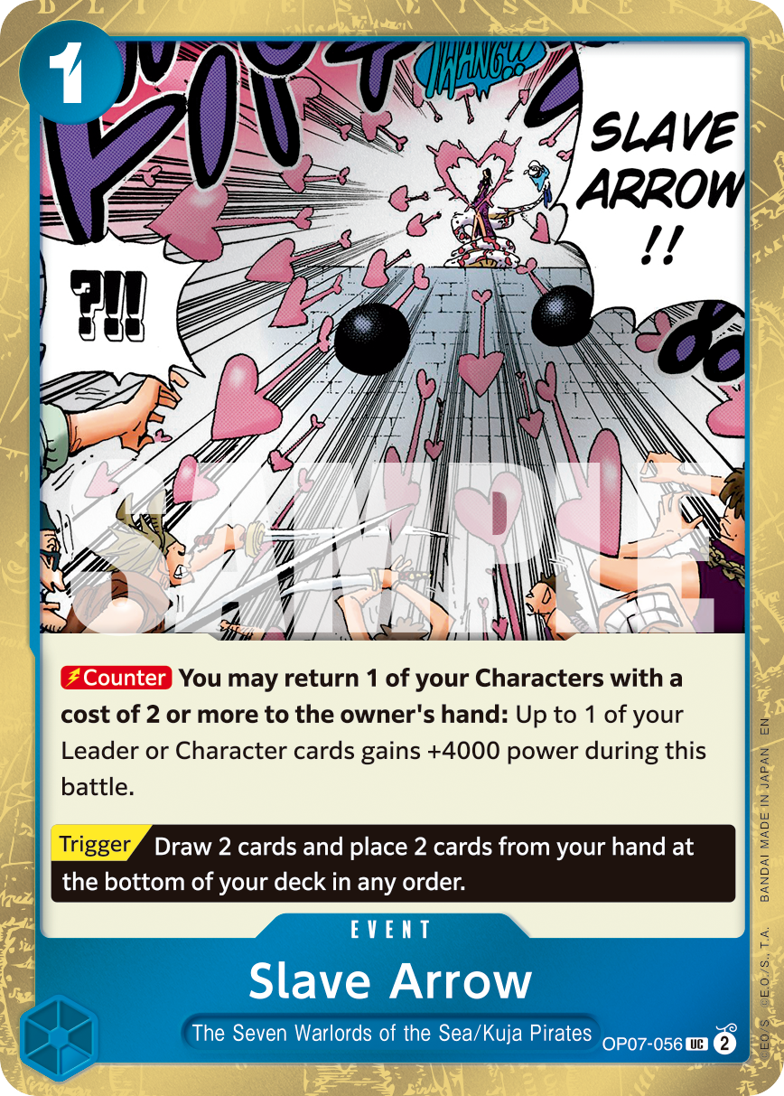 Slave Arrow, Premium Booster -The Best- Vol. 2 · OP07-056