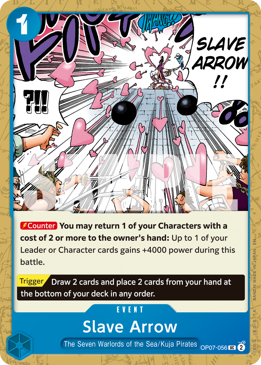 Slave Arrow, Premium Booster -The Best- Vol. 2 · OP07-056