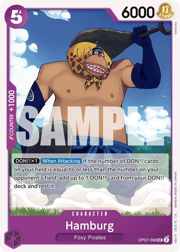 Hamburg, 500 Years in the Future Pre-Release Cards · OP07-068
