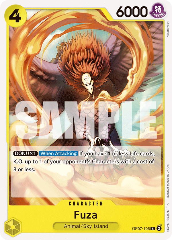 Fuza, 500 Years in the Future Pre-Release Cards · OP07-106