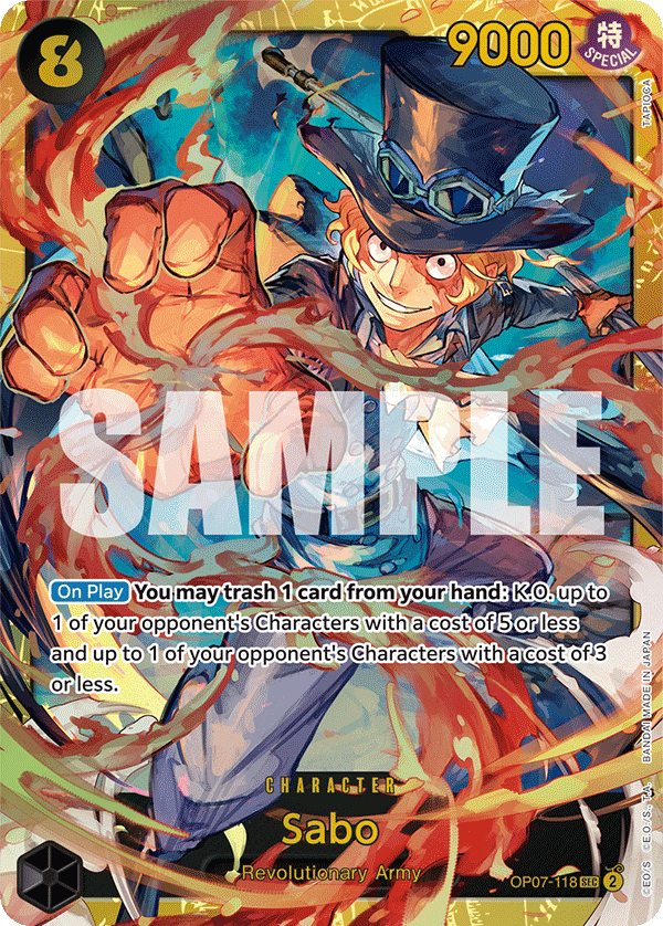 Sabo, 500 Years in the Future · OP07-118