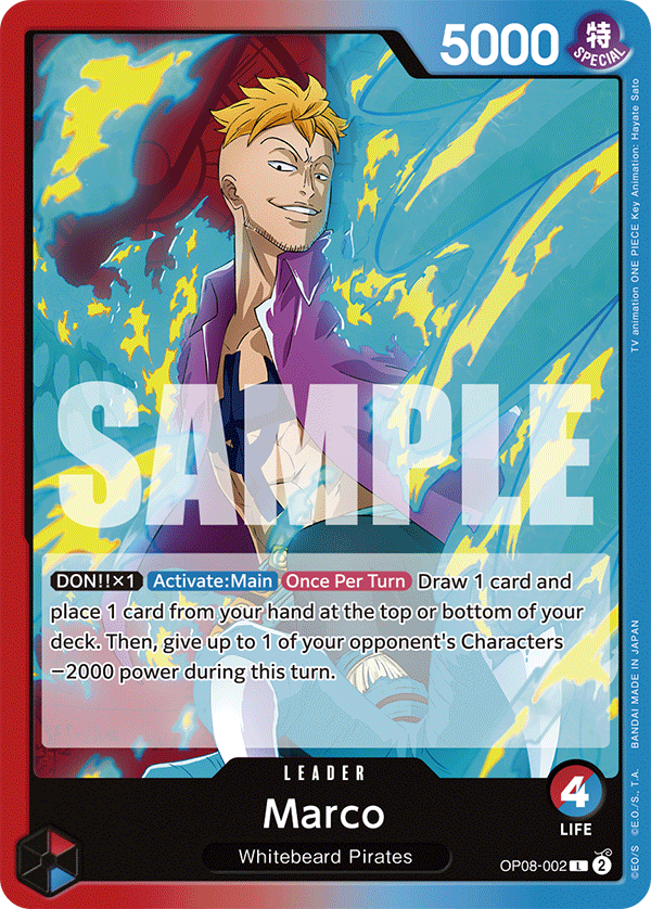 Marco, Two Legends · OP08-002