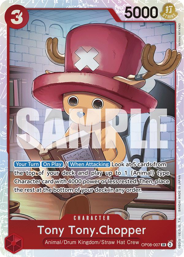 Tony Tony.Chopper, Two Legends · OP08-007