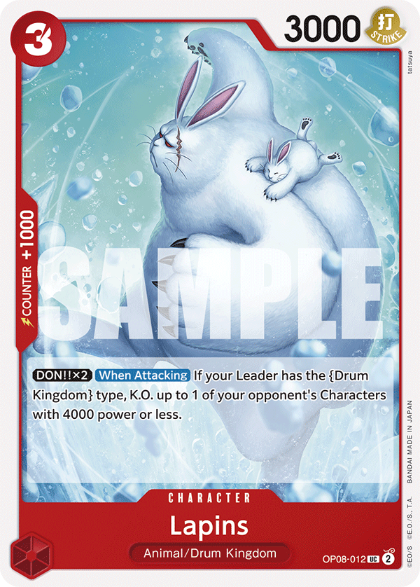 Lapins, Two Legends · OP08-012