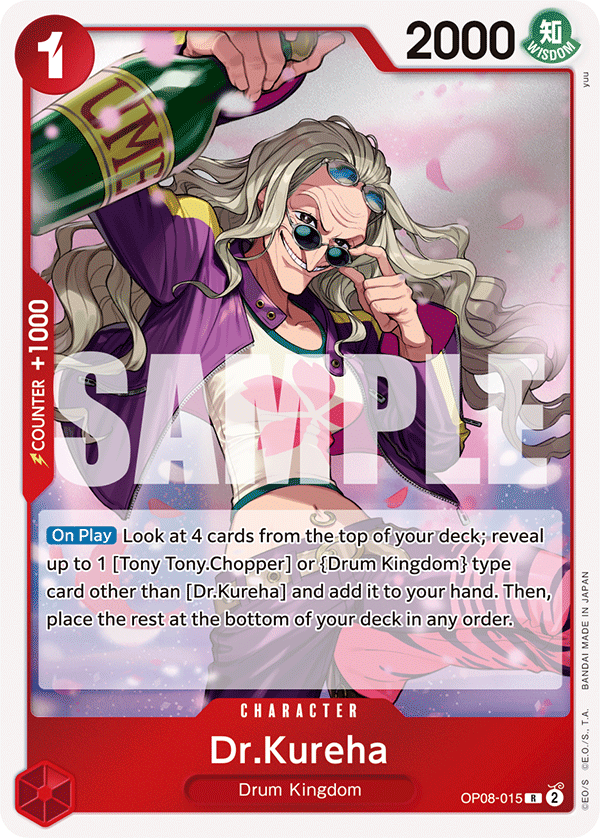 Dr.Kureha, Two Legends · OP08-015