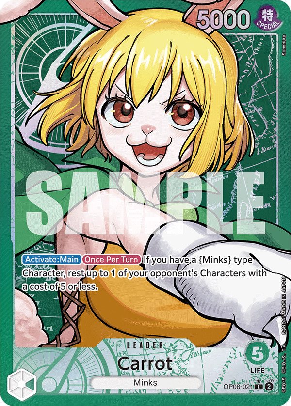 Carrot, Two Legends · OP08-021