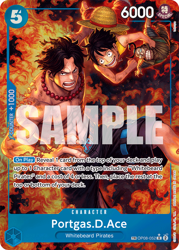Portgas.D.Ace, Royal Blood · OP08-052