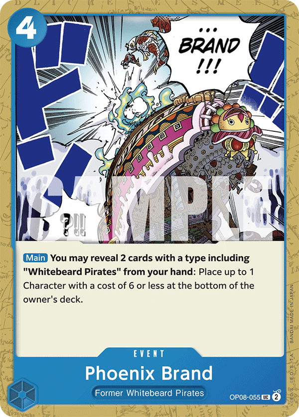 Phoenix Brand, Two Legends · OP08-055
