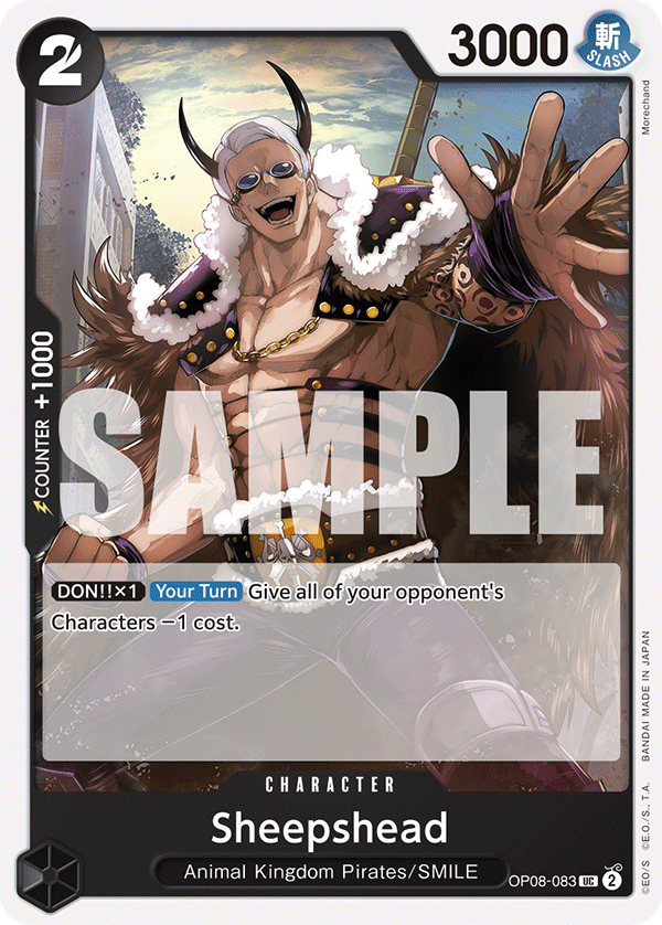 Sheepshead, Two Legends · OP08-083