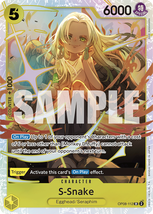 S-Snake, Two Legends · OP08-112