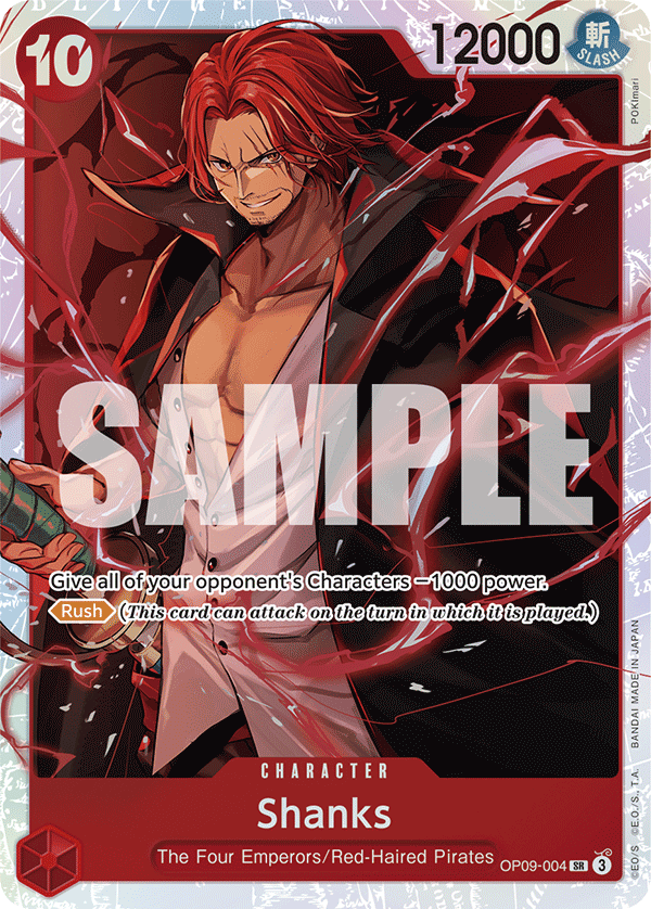 Shanks, Emperors in the New World · OP09-004