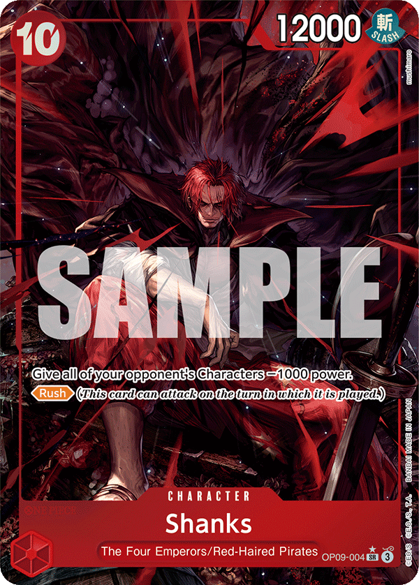 Shanks, Emperors in the New World · OP09-004